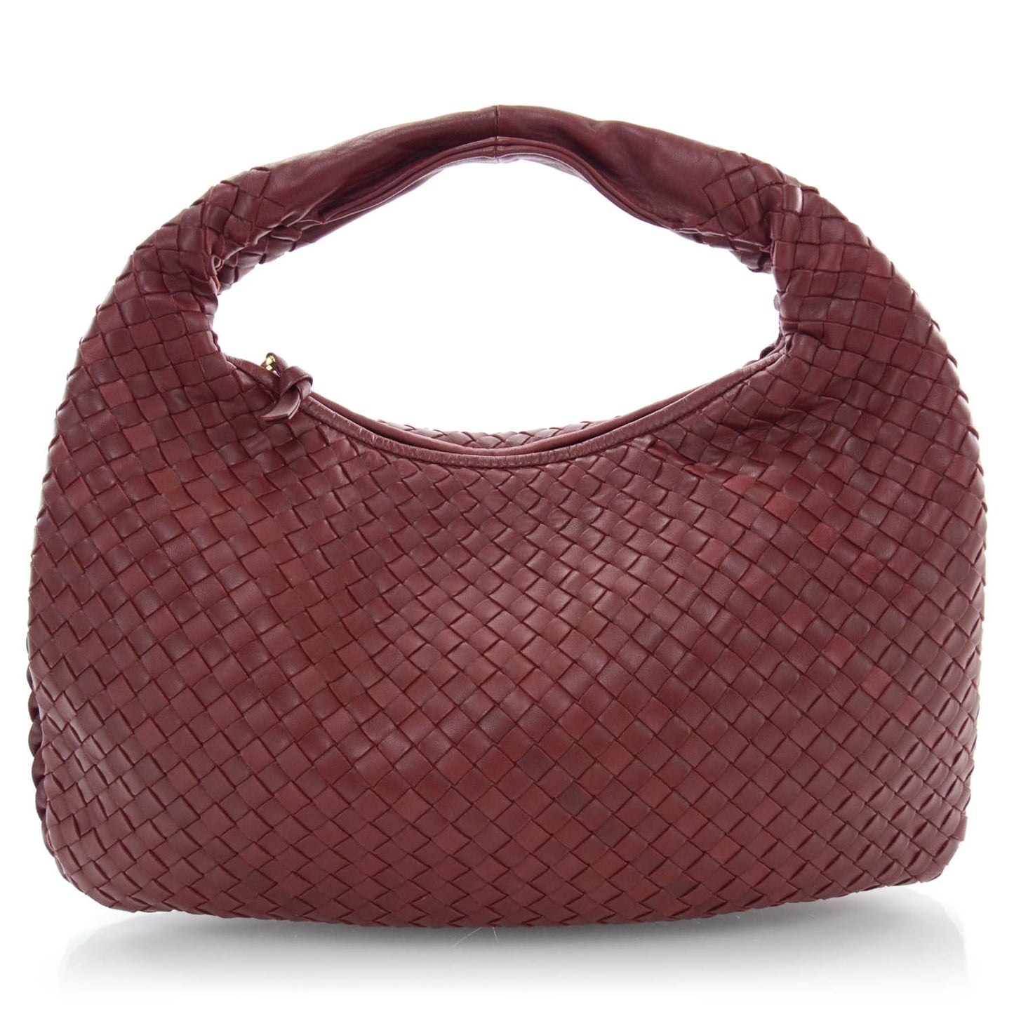 Nappa Intrecciato Medium Veneta Hobo Eclipse