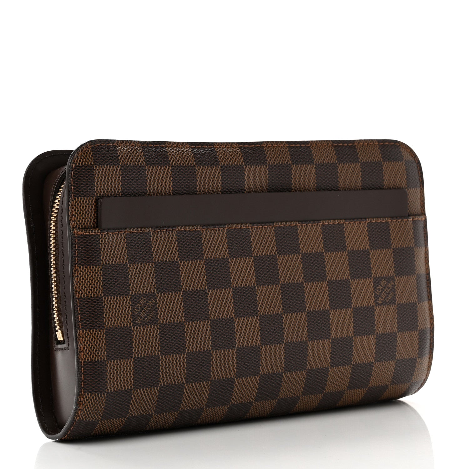 Louis Vuitton Damier Ebene Pochette Saint Louis Clutch 3 of 6