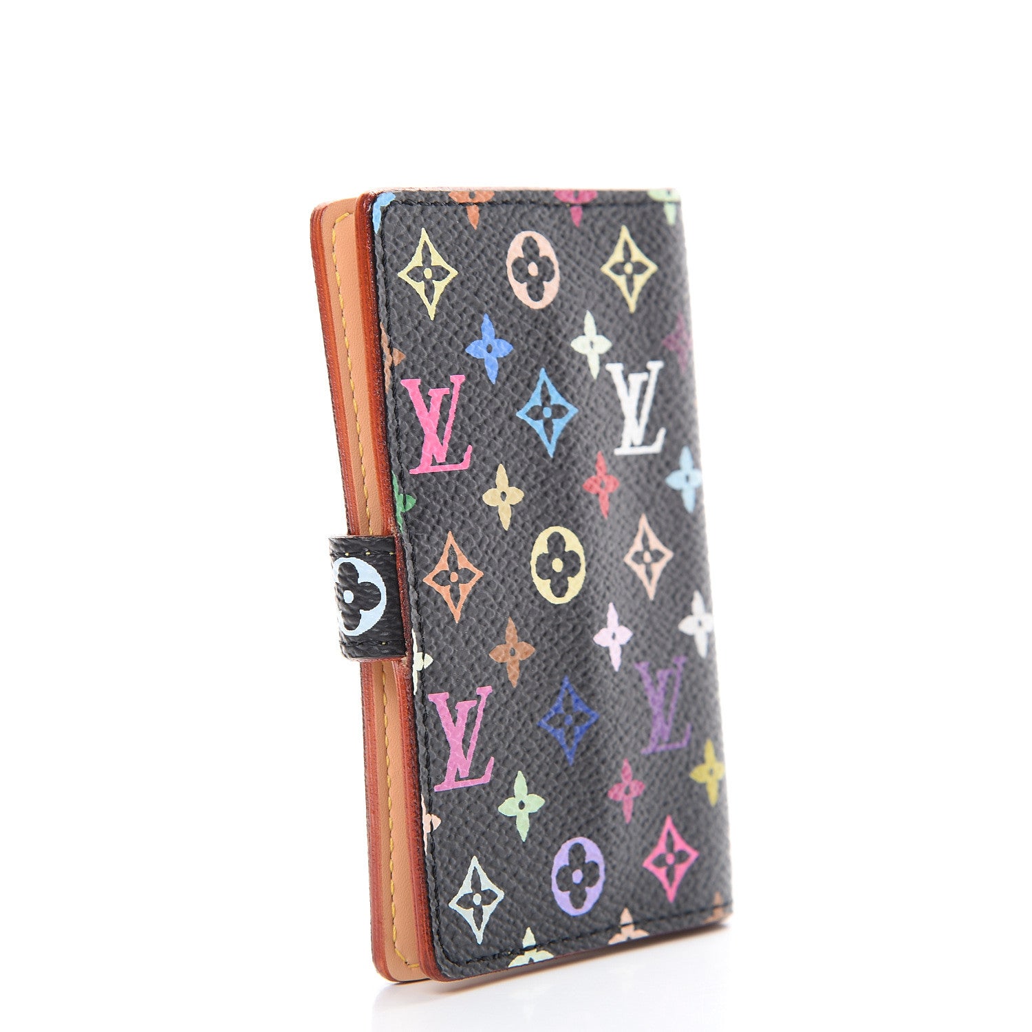 Louis Vuitton Monogram Multicolor Carnet de Bal Mini Agenda Cover Black 2 of 7