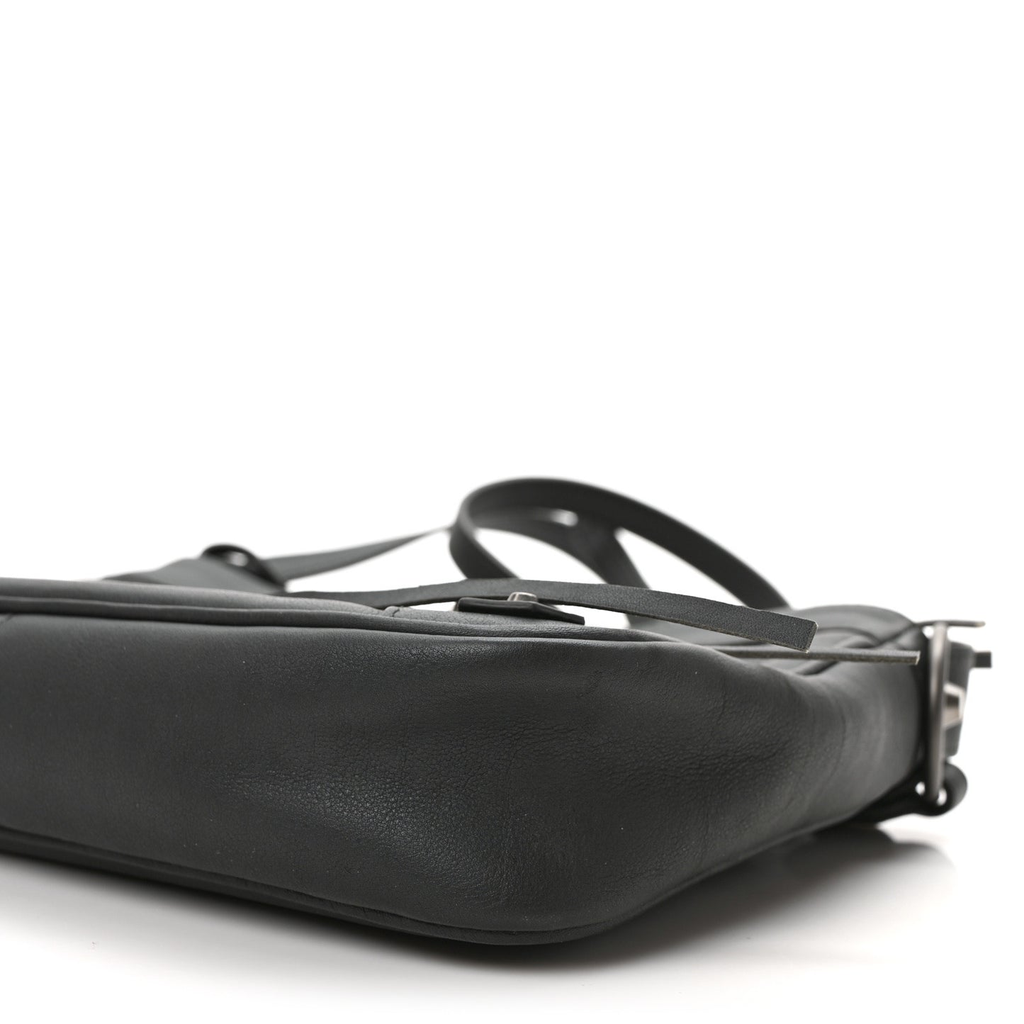 Veau Soyeux Classic Hardware Hip Gris Fossile