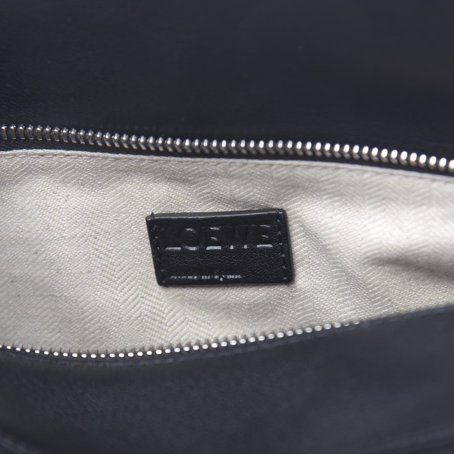 Loewe Calfskin Medium Puzzle Bag Black 6 of 9