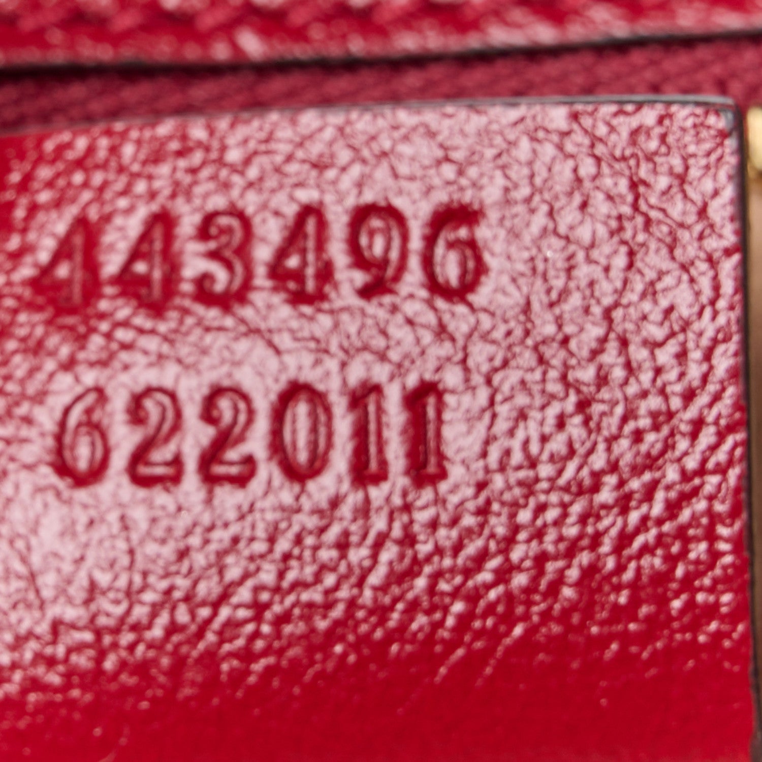 Gucci Monogram Azalea Calfskin Matelasse Diagonal Medium GG Marmont Shoulder Bag Beige Ebony New Cherry Red 7 of 11