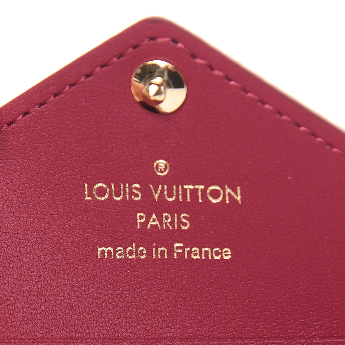 Monogram Small Kirigami Pochette Insert Fuchsia