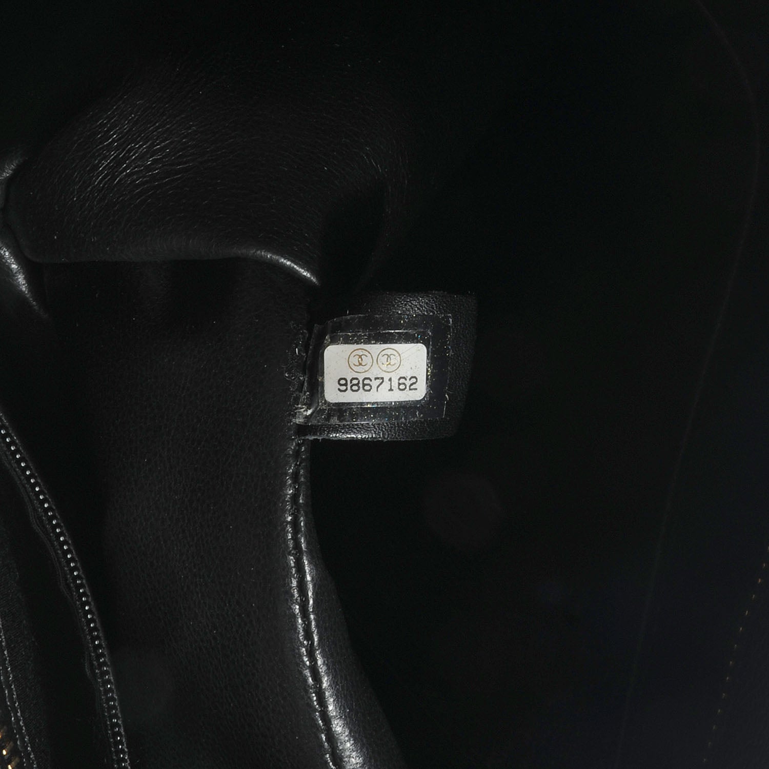 Chanel Caviar Medallion Tote Black 7 of 7
