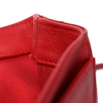 Louis Vuitton Calfskin Lockme II Chain Bag BB Rubis 9 of 9