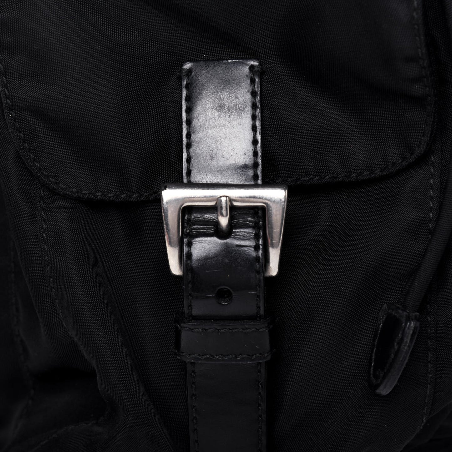 Tessuto Nylon Vela Small Backpack Black