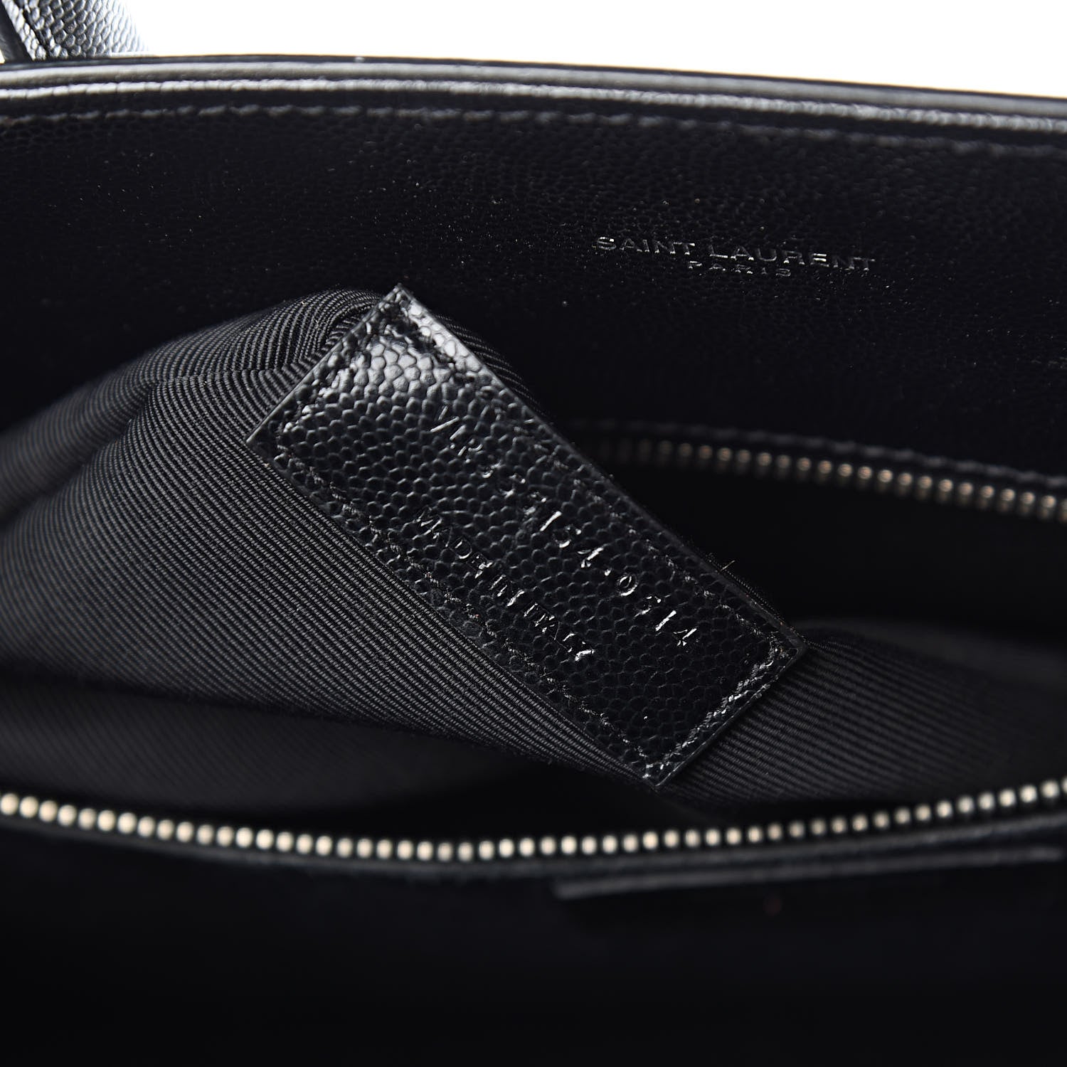Saint Laurent Grain De Poudre Studded Small Sac De Jour Black 7 of 15