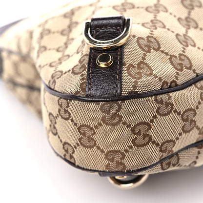 Gucci Monogram Large Abbey D Ring Hobo Dark Brown 8 of 15