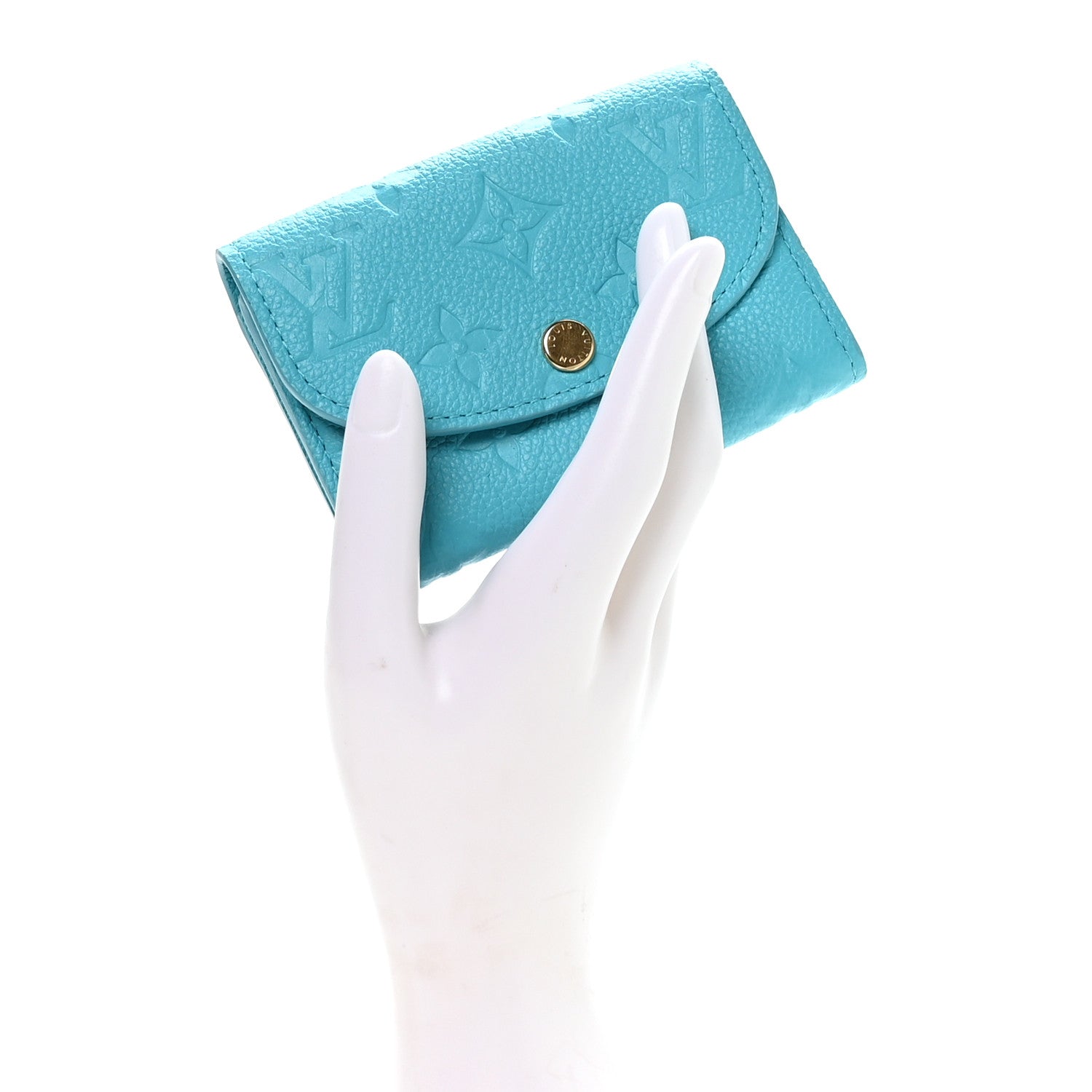 Louis Vuitton LV X TM Empreinte Rosalie Coin Purse Kabira Blue 2 of 7