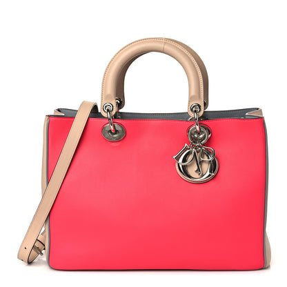 Christian Dior Smooth Calfskin Medium Tri-Color Diorissimo Multicolor 1 of 9