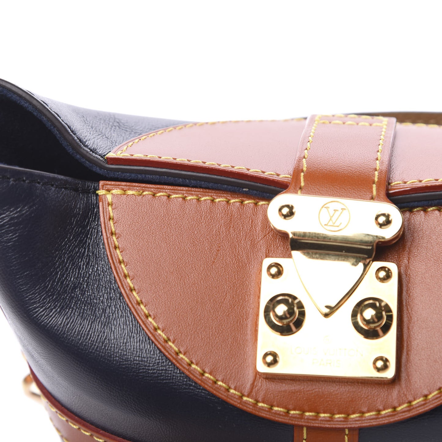 Calfskin Duffle Bag Navy