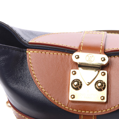 Louis Vuitton Calfskin Duffle Bag Navy 10 of 11