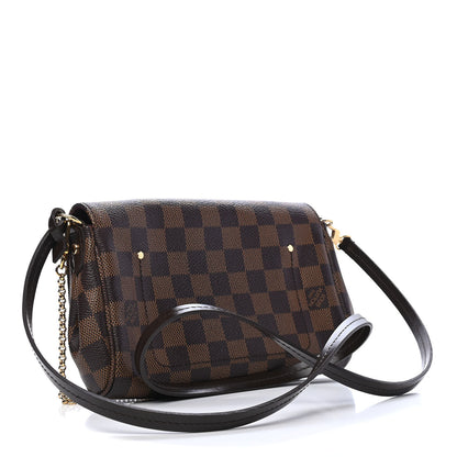 Louis Vuitton Damier Ebene Favorite PM 3 of 9