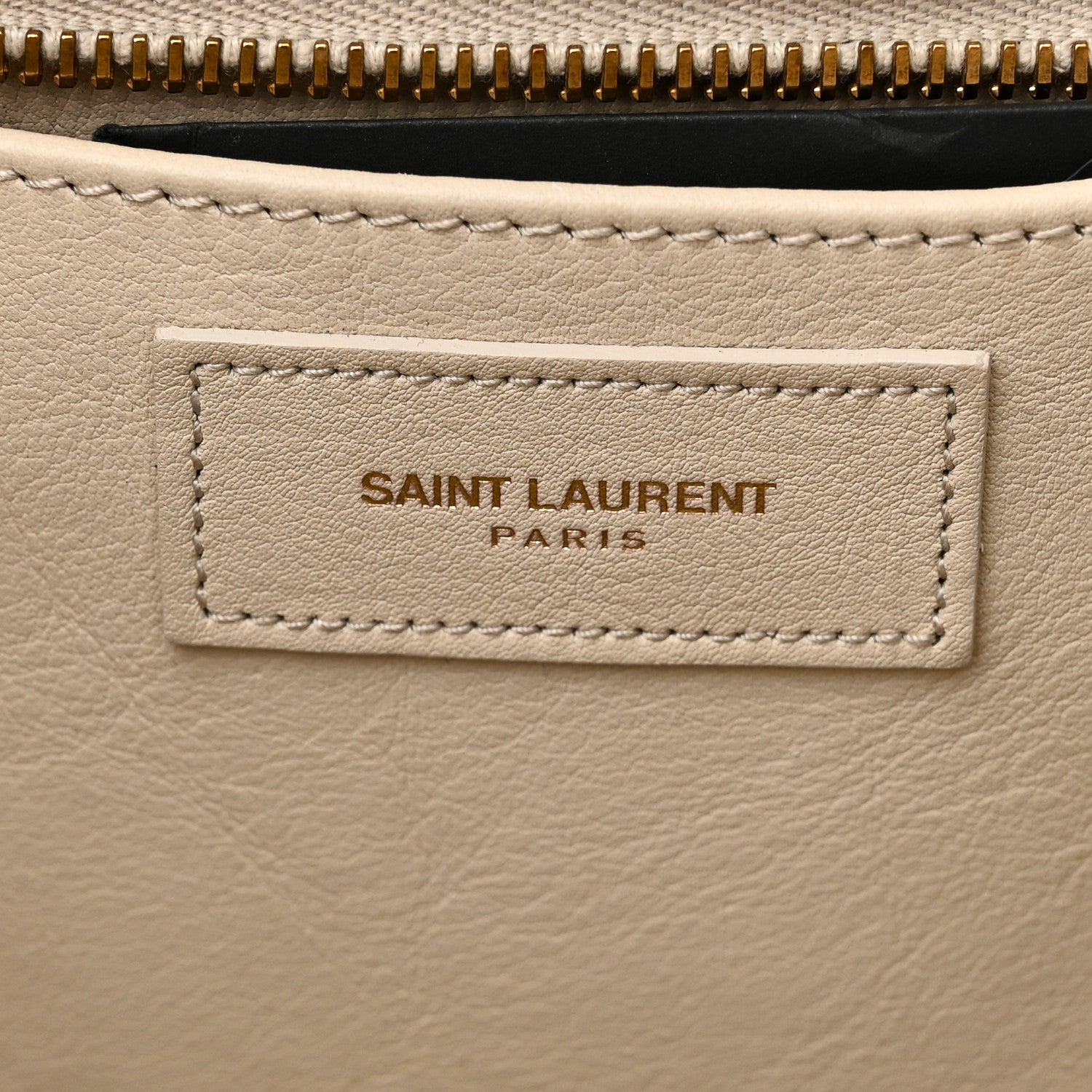 Saint Laurent Calfskin Small Classic Y Cabas Beige 6 of 16