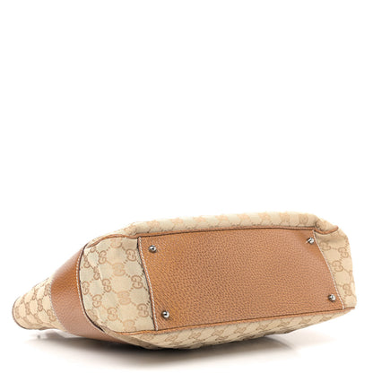 Gucci Monogram Shoulder Bag Brown 4 of 10