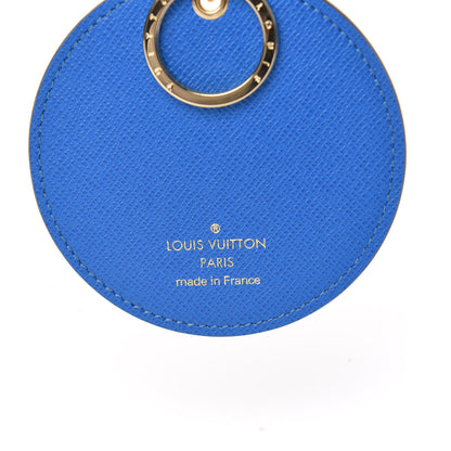 Louis Vuitton Monogram 2019 Christmas Animation Venice Bag Charm Key Ring Blue 3 of 4
