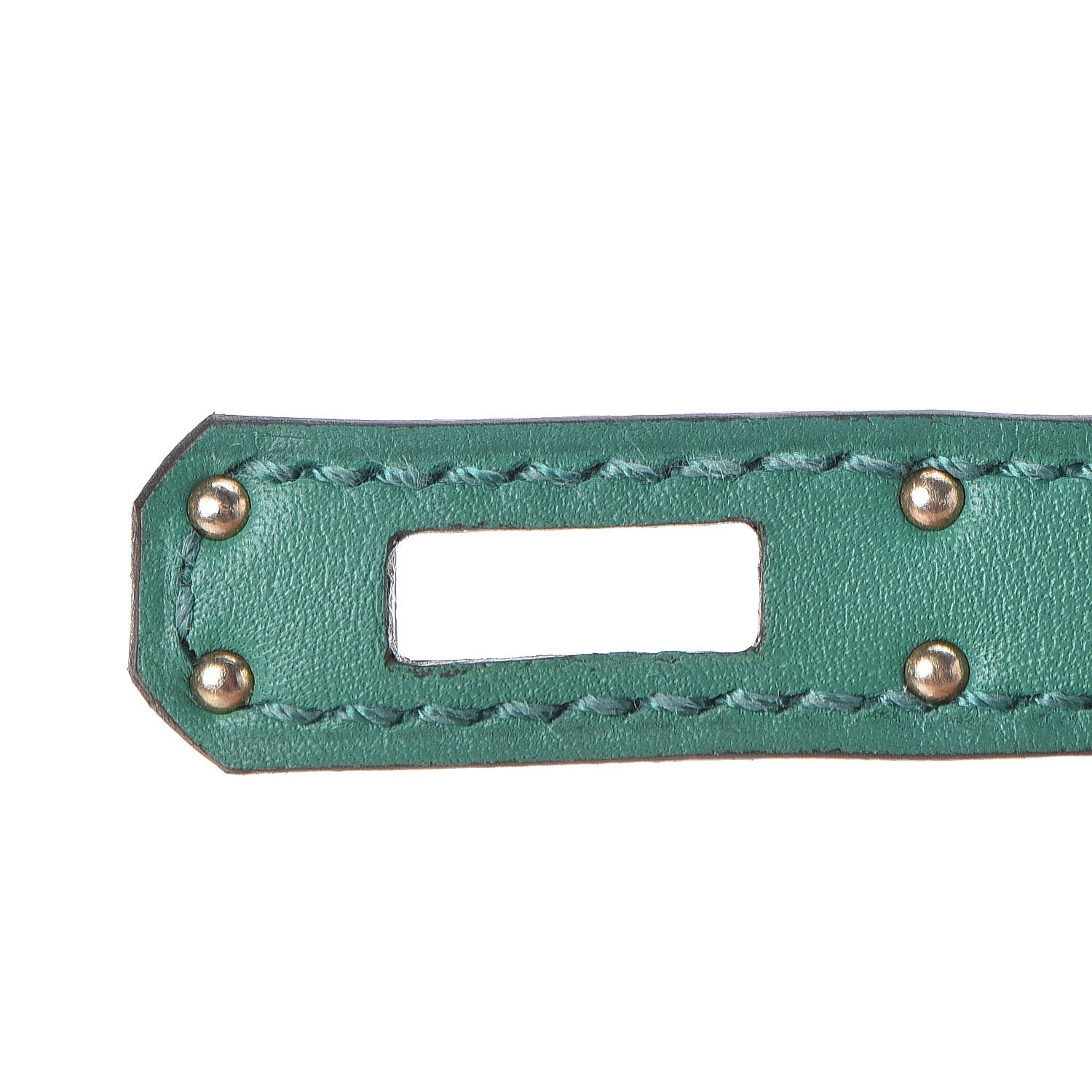 Hermes Swift Kelly Pochette Clutch Vert Vertigo 13 of 29