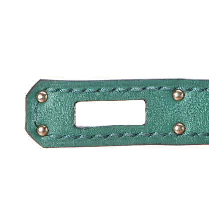 Hermes Swift Kelly Pochette Clutch Vert Vertigo 13 of 29