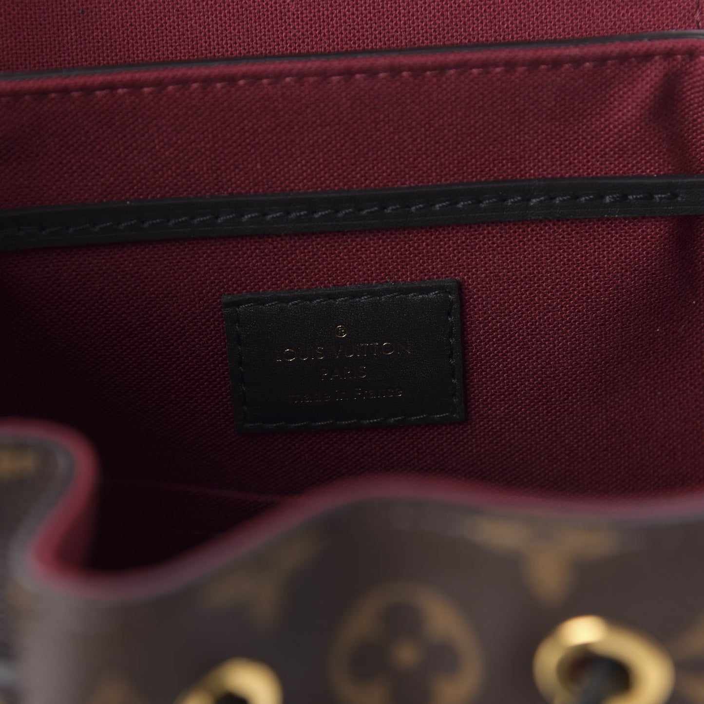 Monogram BB Montsouris NM Backpack Black