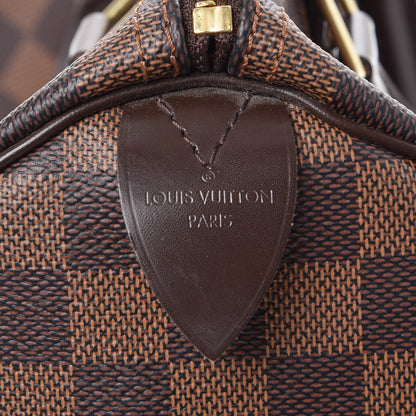 Louis Vuitton Damier Ebene Speedy 30 6 of 8