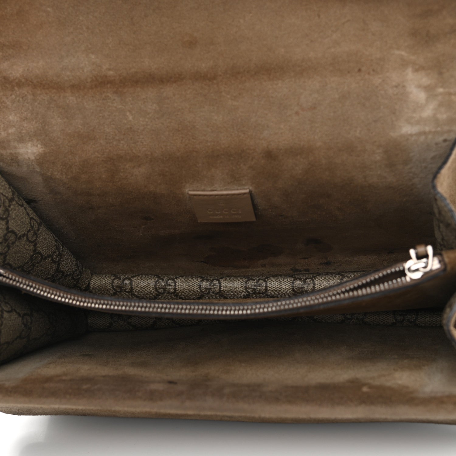 Gucci GG Supreme Monogram Small Dionysus Shoulder Bag Taupe 5 of 15