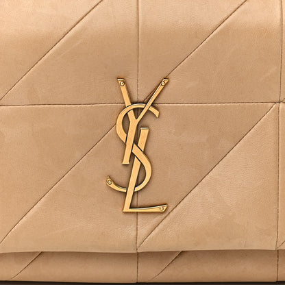 Saint Laurent Lambskin Patchwork Monogram Medium Jamie Beige 8 of 11