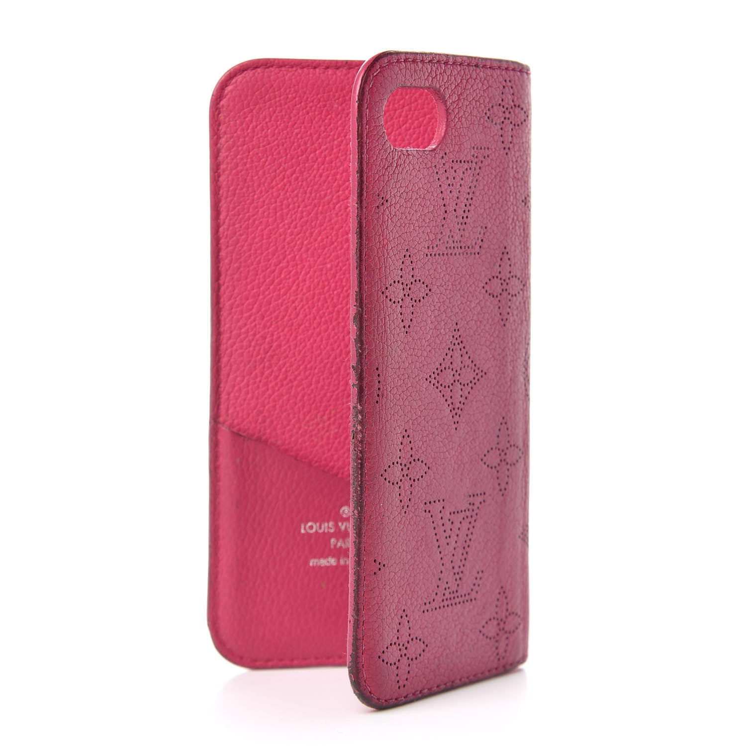 Louis Vuitton Mahina iPhone 7 Folio Case Fuchsia 2 of 7