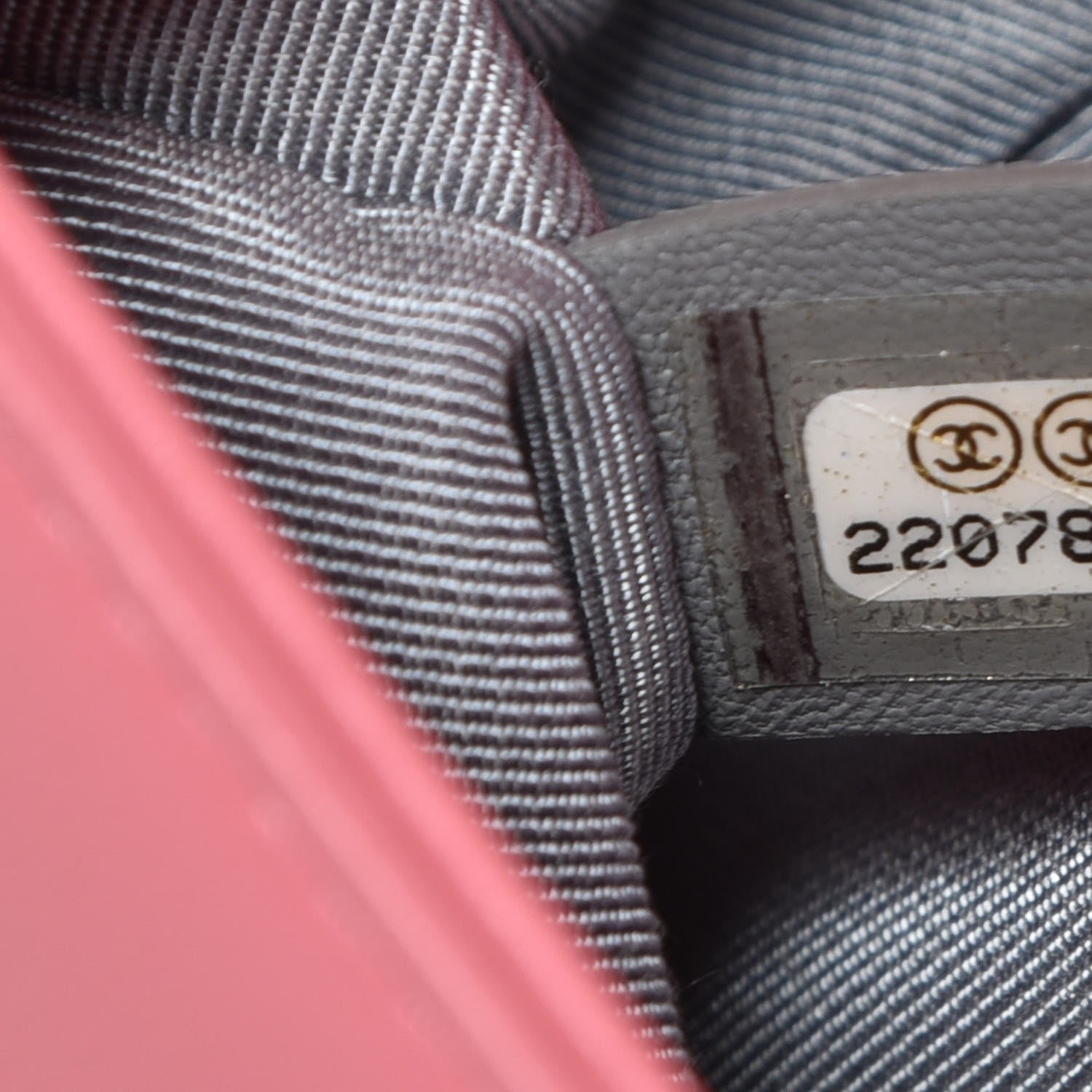 Chanel Calfskin Chevron Quilted Small Boy Flap Pink 7 of 9