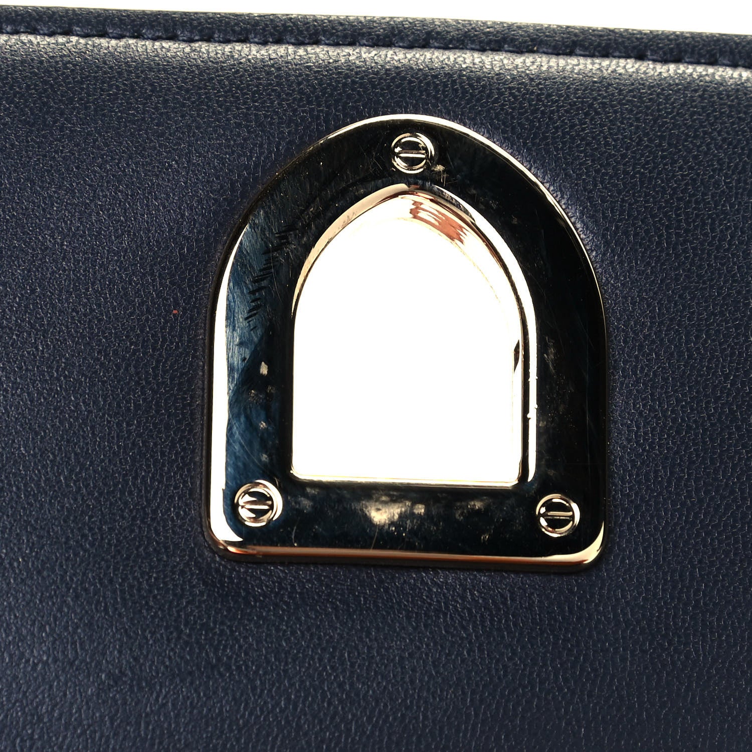 Christian Dior Metallic Patent Micro-Cannage Small Diorama Flap Bag Orange 12 of 14