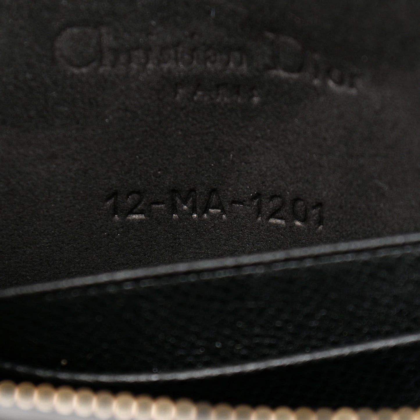 Grained Calfskin Saddle Belt Bag Black