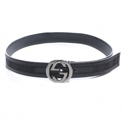 Gucci Monogram GG Belt 75 30 Black 1 of 4