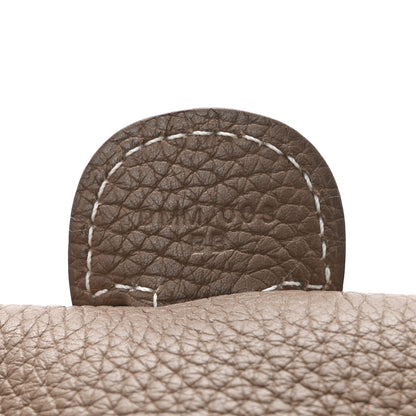 Hermes Taurillon Clemence Evelyne III GM Etoupe 7 of 13