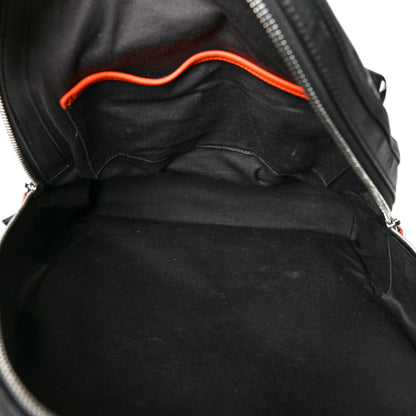 MCM Visetos Reflective Nylon Medium Resnick Backpack Black 5 of 12