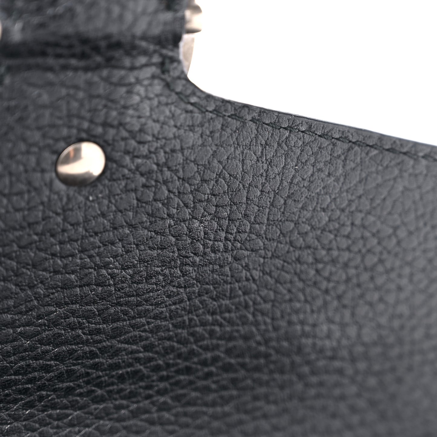 Calfskin Mini Dionysus Chain Wallet Black