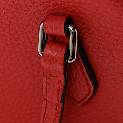 Gucci Calfskin Mini Dome Bag Sporting Red 12 of 13