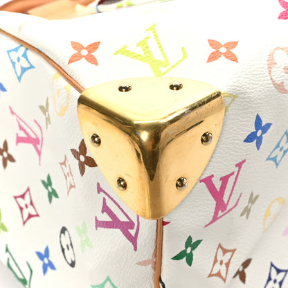 Louis Vuitton Monogram Multicolor Speedy 30 White 6 of 9