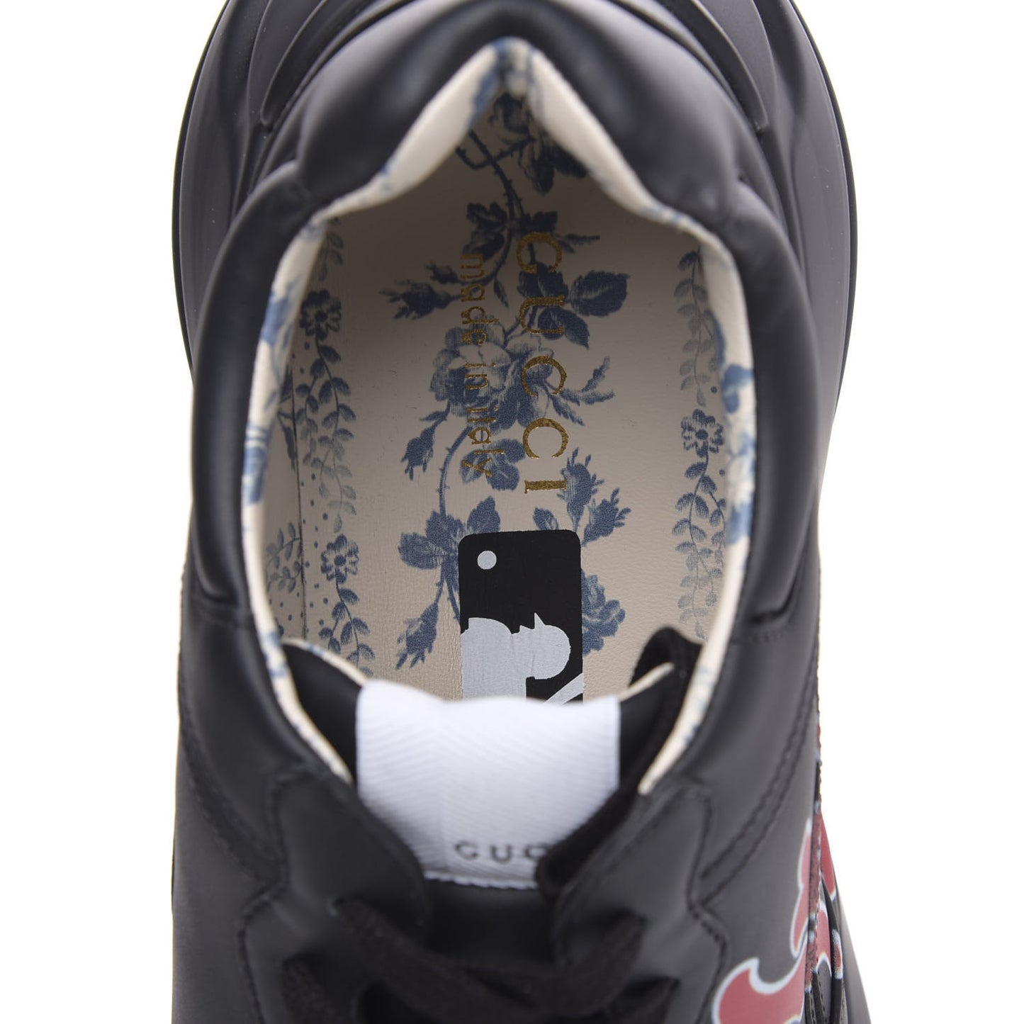 X MLB Calfskin LA Dodgers Mens Rhyton Sneakers 10 Black