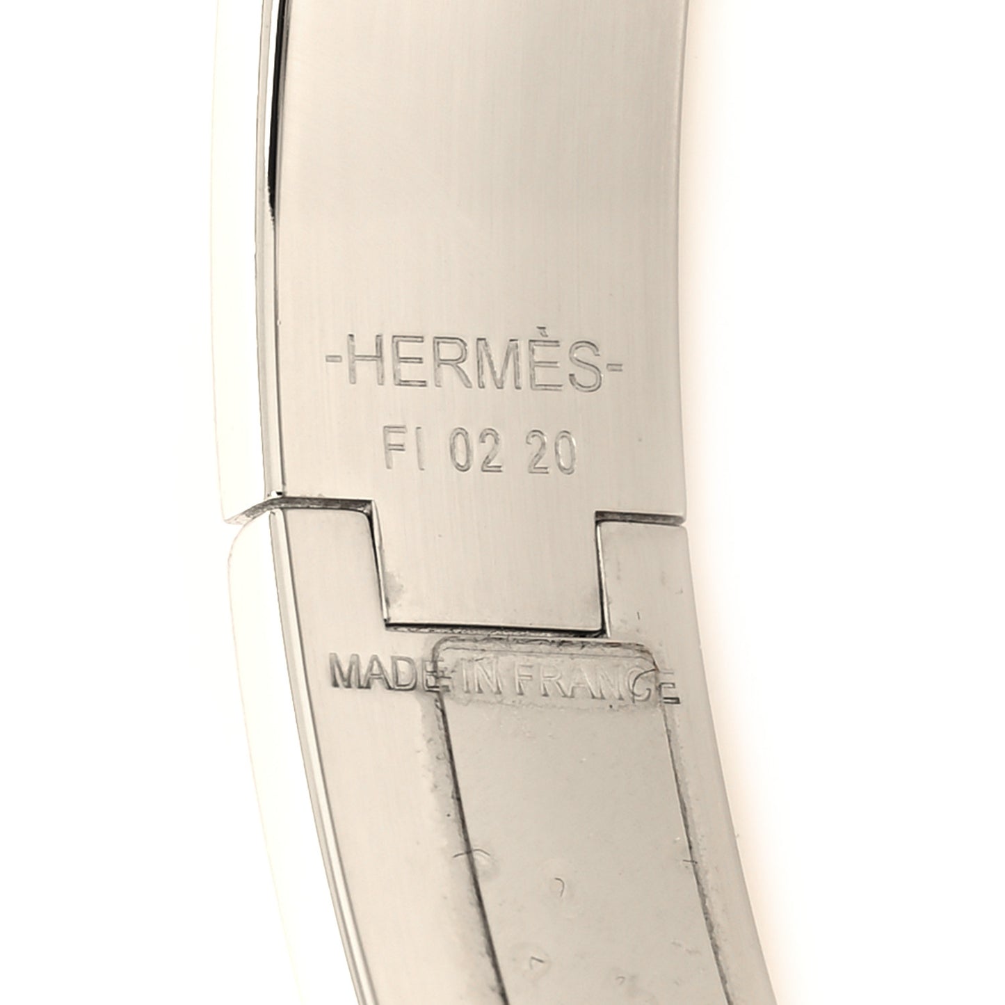 Enamel Narrow Clic Clac H Bracelet PM Rose Dragee