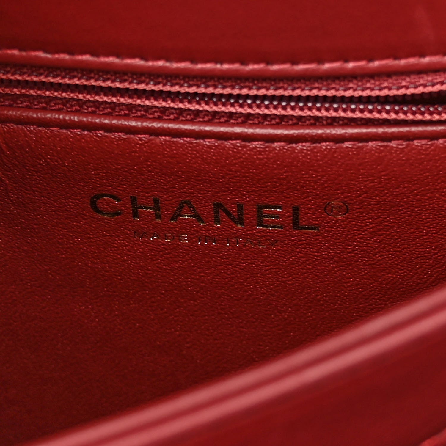 Chanel Lambskin Quilted Medium Trendy CC Flap Dual Handle Bag Burgundy 7 of 9