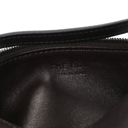 The Row Nappa Round 90's Bag Dark Aniline 6 of 9