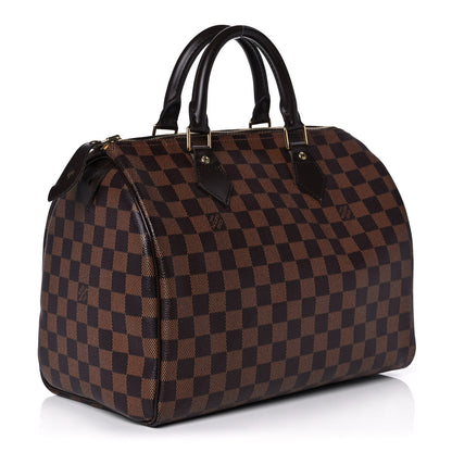 Louis Vuitton Damier Ebene Speedy 30 3 of 13