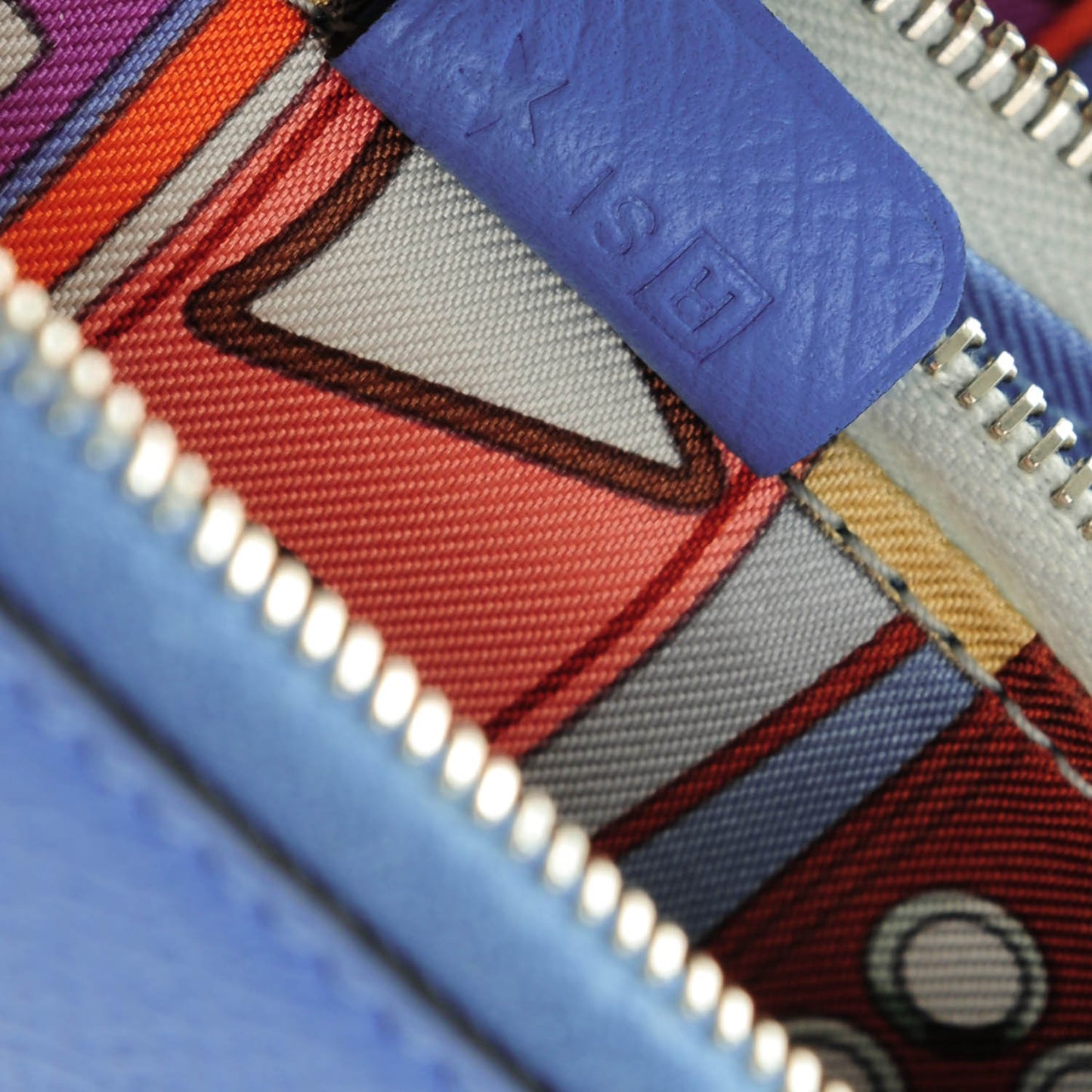 Epsom Silk'in Compact Wallet Bleu Paradis