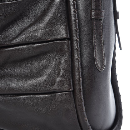 Christian Dior Lambskin Medium Libertine Hobo Brown 14 of 14