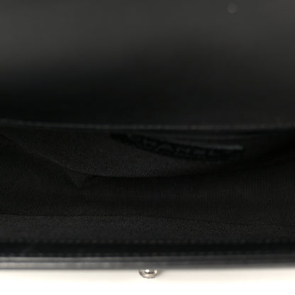 Chanel Lambskin Chevron Quilted Medium Boy Flap Black 4 of 9