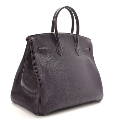 Hermes Togo Birkin 35 Raisin 3 of 11