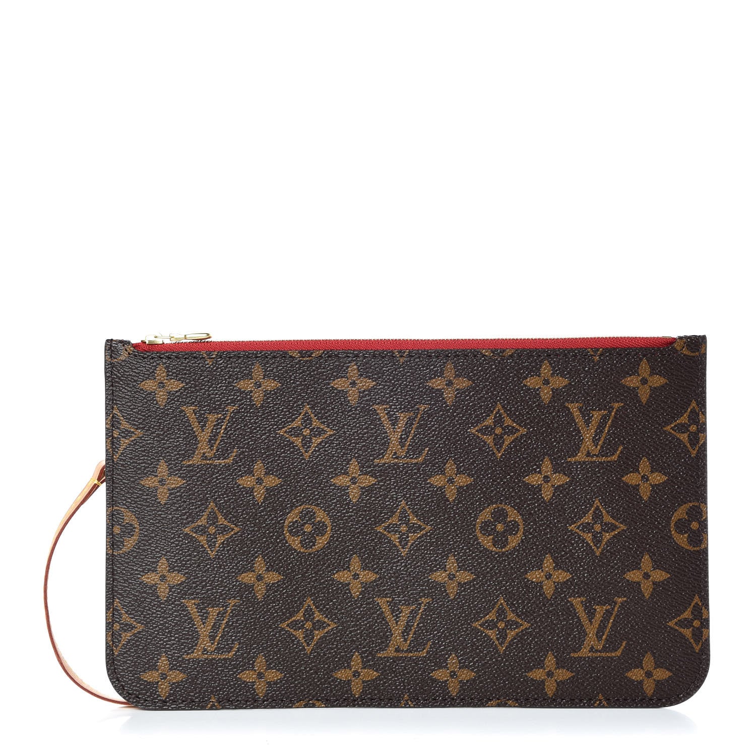 Louis Vuitton Monogram Neverfull MM GM Pochette Cherry 1 of 8