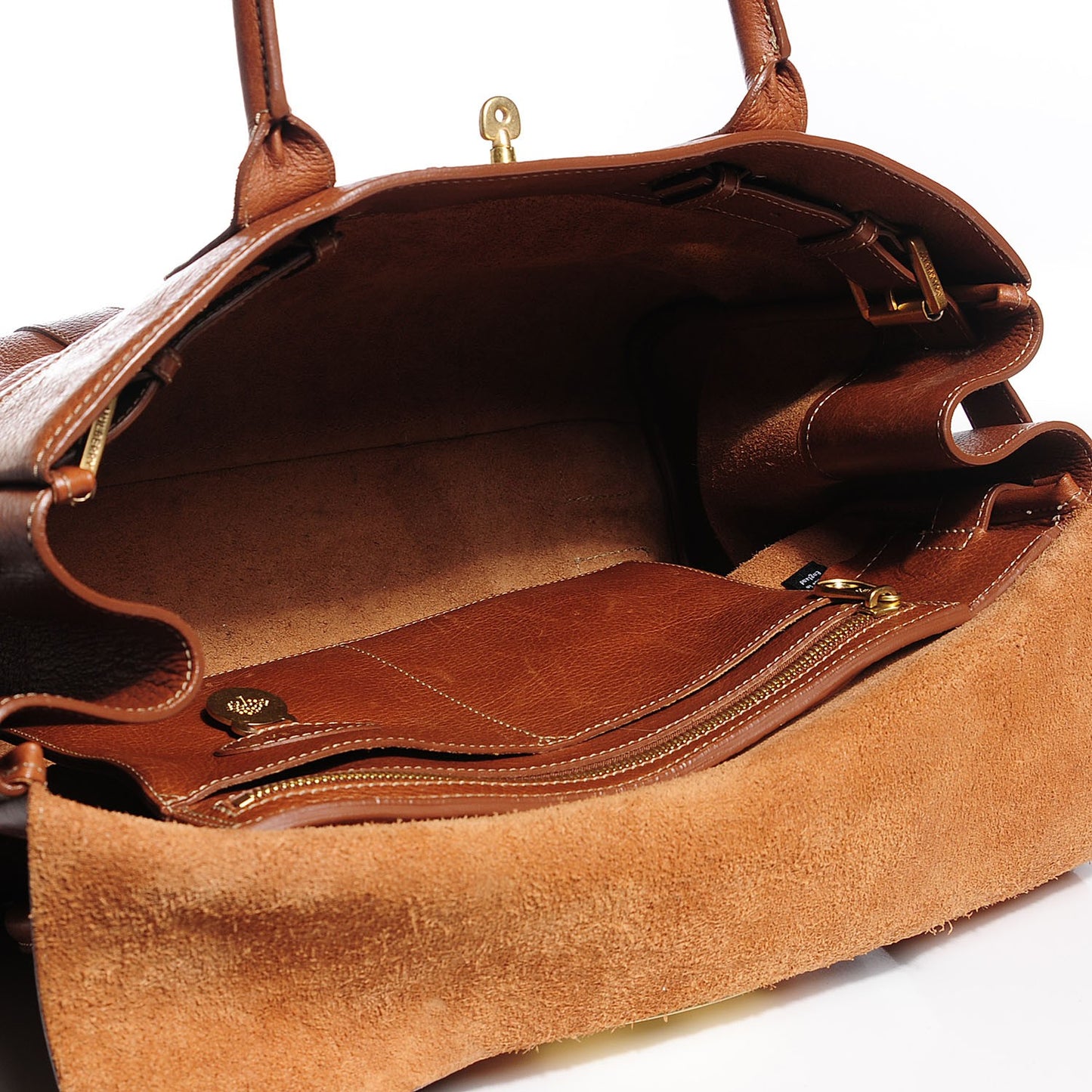 Natural Leather Bayswater Oak