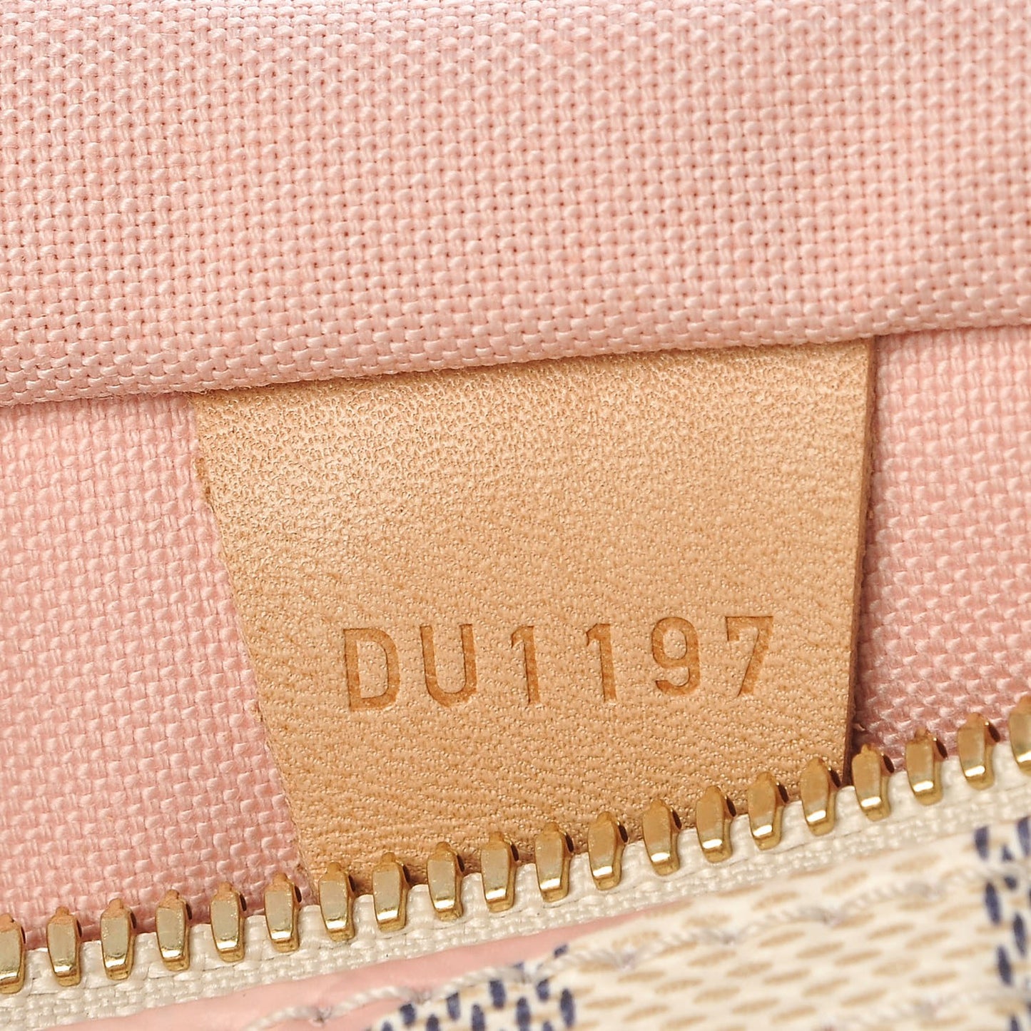Damier Azur Tahitienne Speedy Bandouliere 30 Rose Ballerine