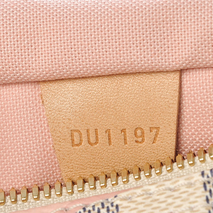 Louis Vuitton Damier Azur Tahitienne Speedy Bandouliere 30 Rose Ballerine 7 of 8