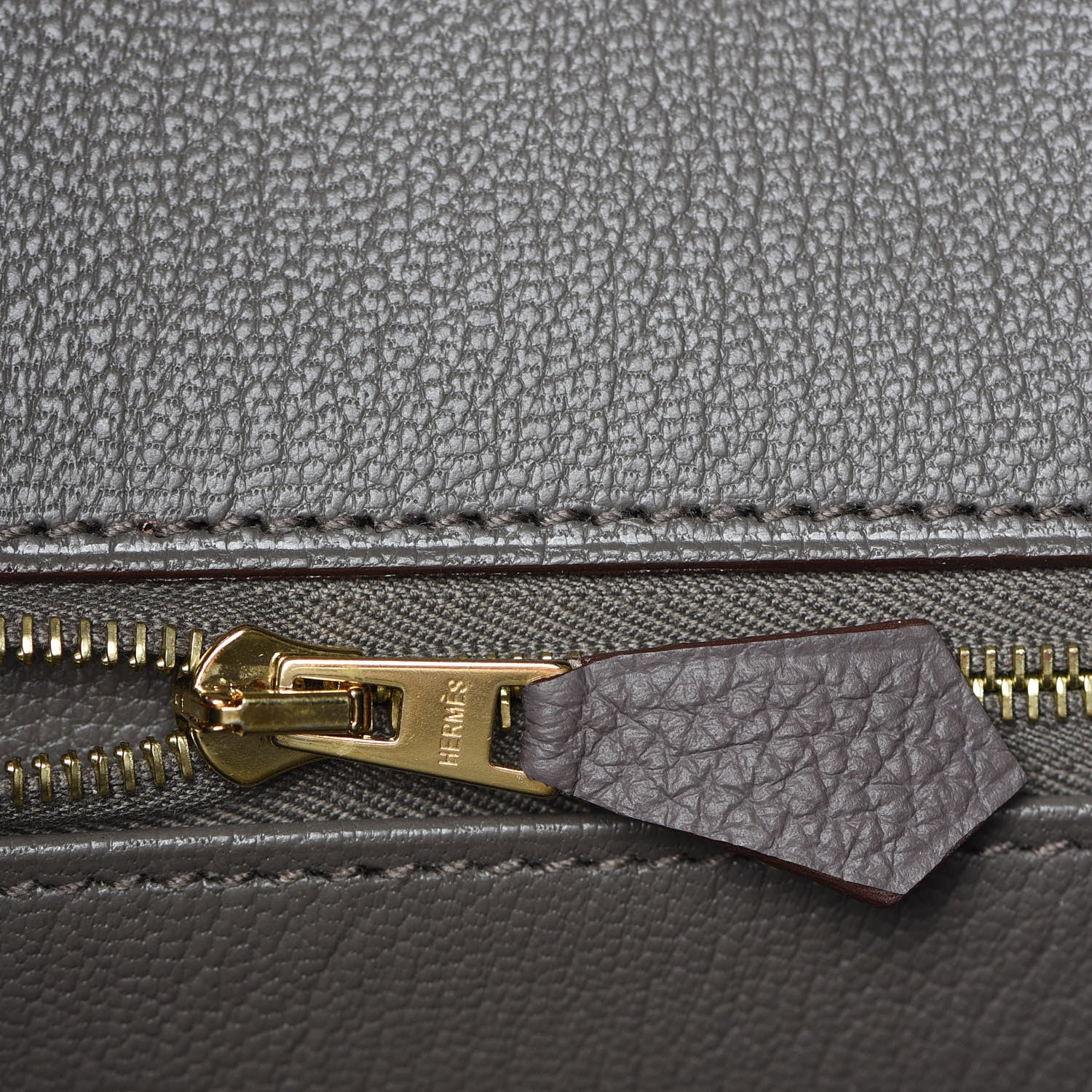 Hermes Togo Birkin 35 Etain 23 of 44